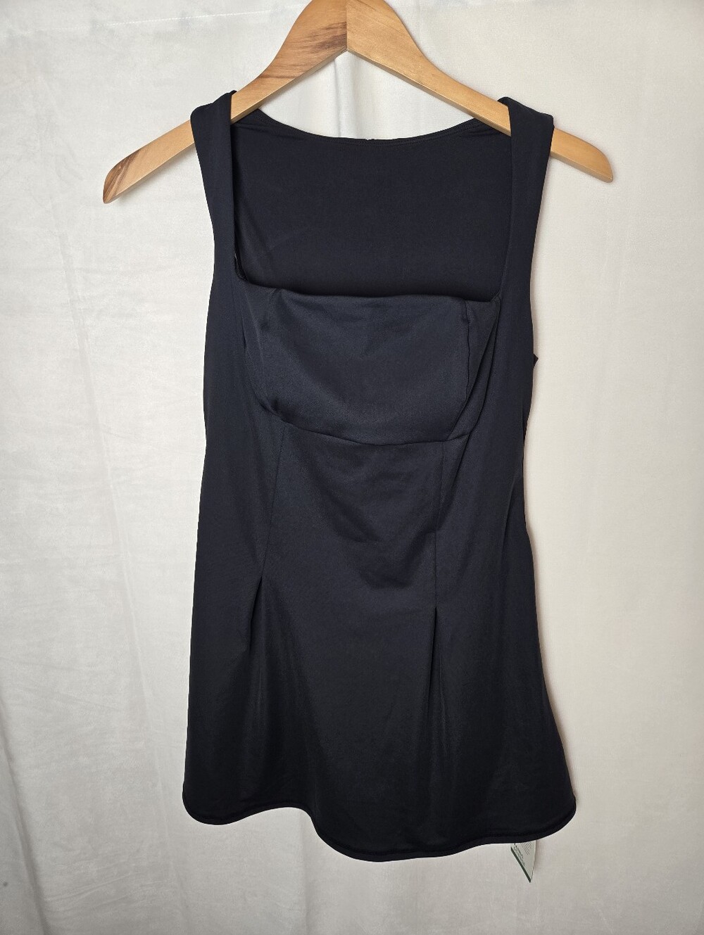 Halara Active Mini Dress, Black, Sleeveless Built In Shorts Pocket Small